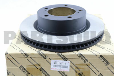 4351260180 Genuine Toyota DISC, FRONT 43512-60180 | eBay