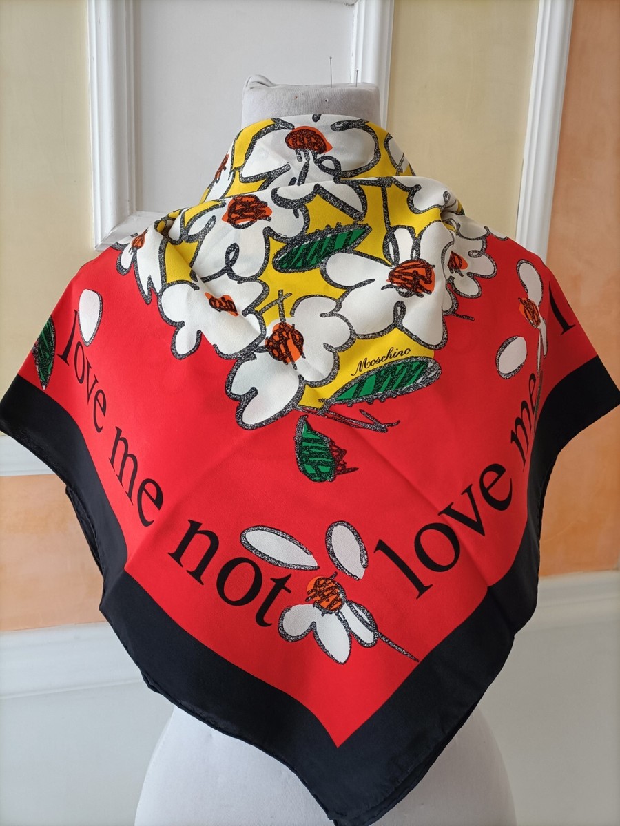 Moschino foulard vintage di