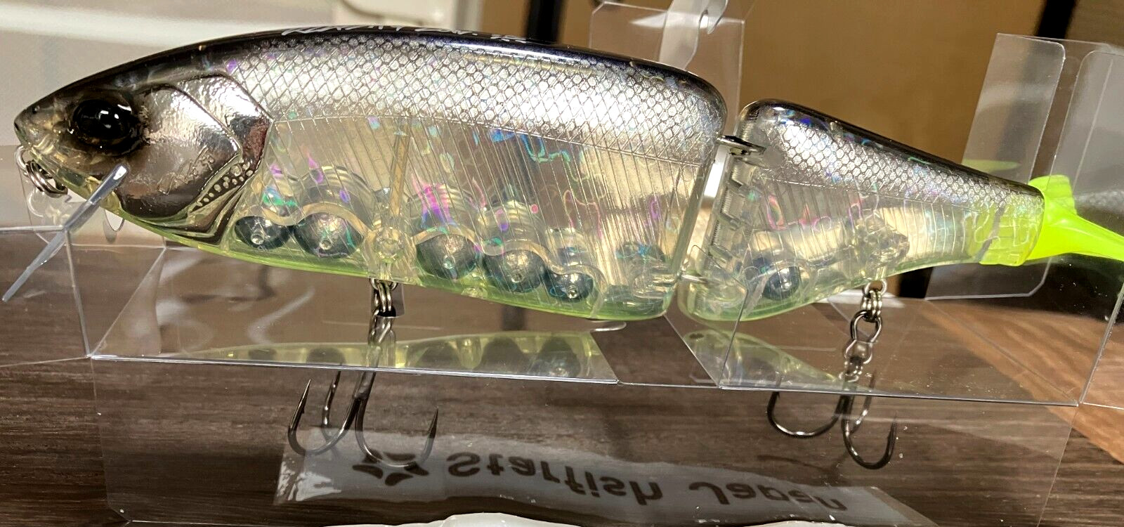 DRT Klash 9 Low Floating 9in 4oz Super Miracle Ace SwimBait 2025 Latest Color - Image 4