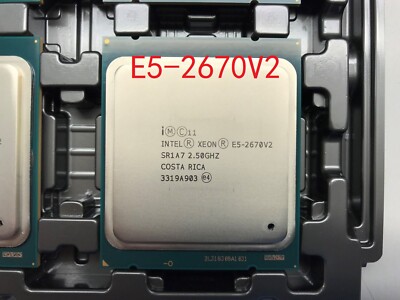 Intel Xeon E5-2670 v2 FCLGA2011 SR1A7 25M Cache, 2.50 GHz Socket E5-2670V2 CPU
