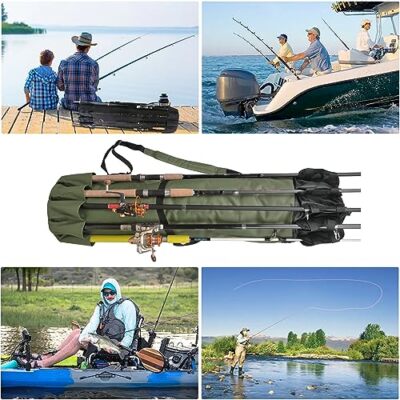 all you need is your fishing pole Kids - Rod Reel Combo and Tackle Box Starter Set Freshwater Spoons How to Switch Left Color:Silver Pearl 1 ratio size 30