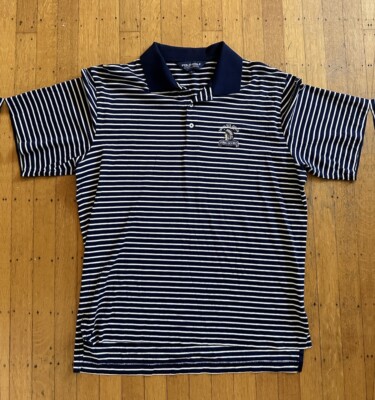 104th U.S. Open Shinnecock Hills Ralph Lauren Blue Striped Polo L