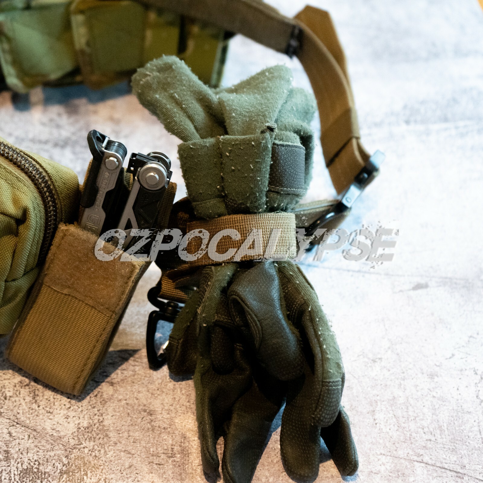 Tactical Glove Holder webbing molle not amcu tbas multicam dpcu army