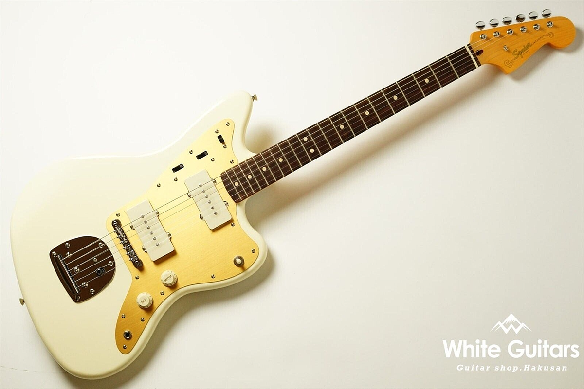 Fender Squier J Mascis Jazzmaster Electric Guitar - Vintage White