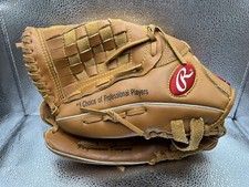 Rawlings RBG74 Leather Baseball Glove Softfit 12  LHT Left Hand - Derek Jeter
