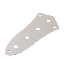 Jazz Bass JB Control Plate 4 Holes Control Plate Chrome