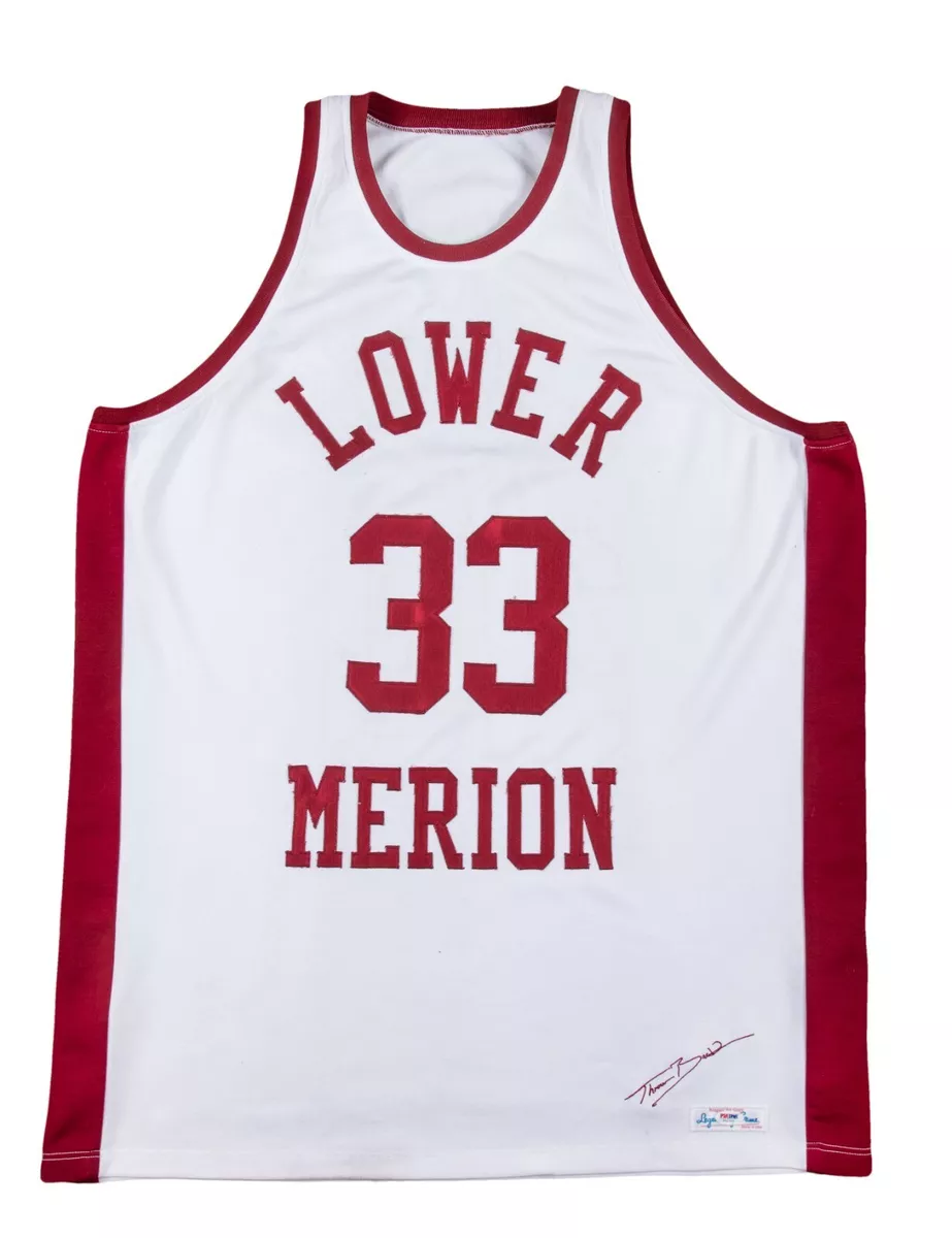 Kobe Bryant #33 Lower Merion High School White Jersey XL