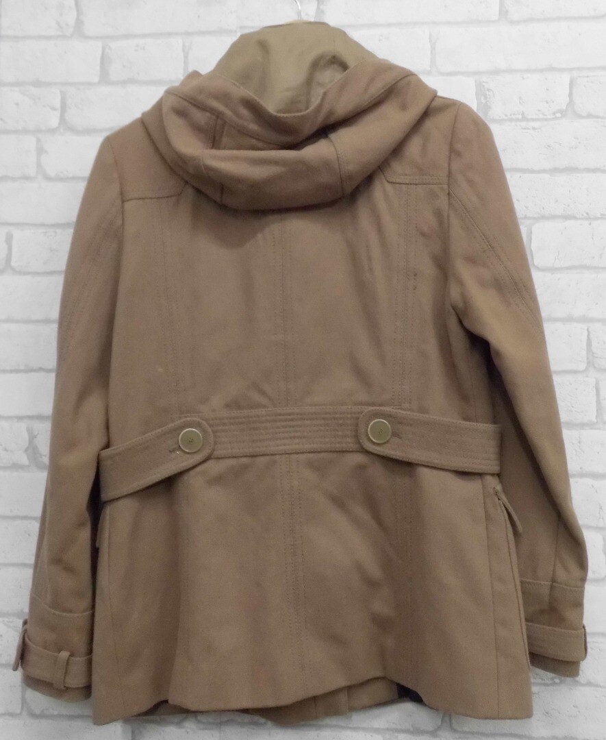 Ted Baker Brown Duffle Coat Size 3 CG S54 eBay