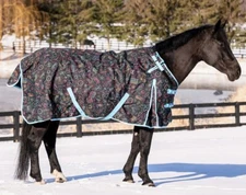 Winter Turnout Blanket - 1200D - 250 Gram - Nashville Nights - Sizes 69" to 84"