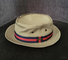 LAST FEW! US Stetson Fairway Pork Pie Bucket Hat LARGE Bob Mortimer Gone Fishing