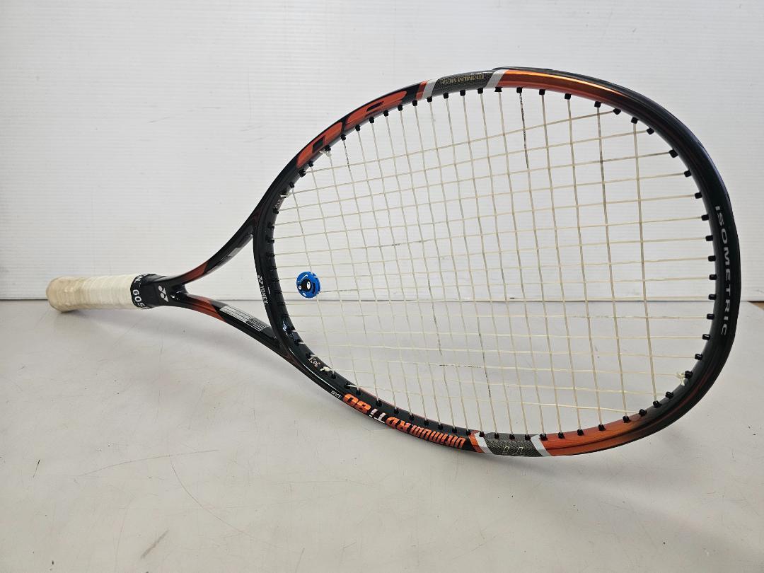 YONEX ULTIMUM RD Ti 80 UL2 4 1/4 tennis racket orange×Black Used