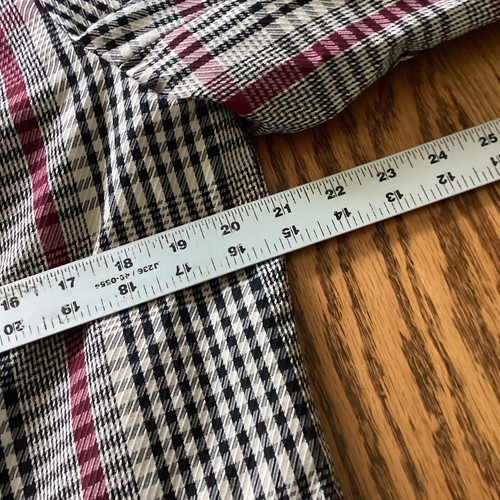 Ophelia Roe Plaid Blazer Double Breasted Preppy Career Office Plus XL NWT Lined - Picture 7 of 11