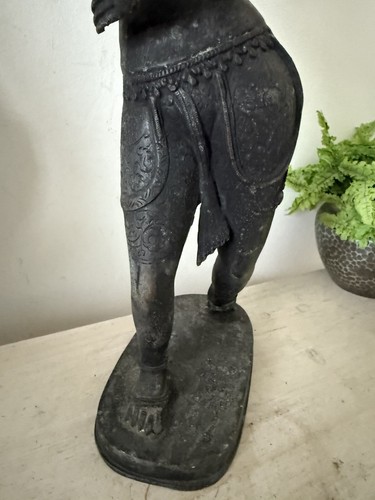 Antique Bronze Statue Parvati Shivakami Devi Goddess 17 “Very Fine Detailing - Picture 5 of 12