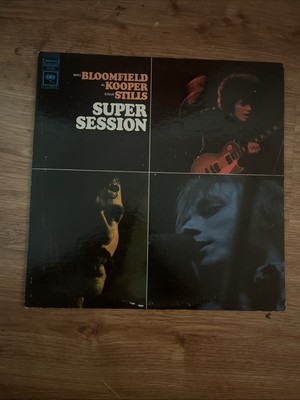 BLOOMFIELD/KOOPER/STILLS - SUPER SESSION - COLUMBIA RECORDS VINYL LP - Vg