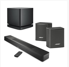 Bose Smart Soundbar 600 Bundle, Wireless Surround Speakers, Bass Module 500