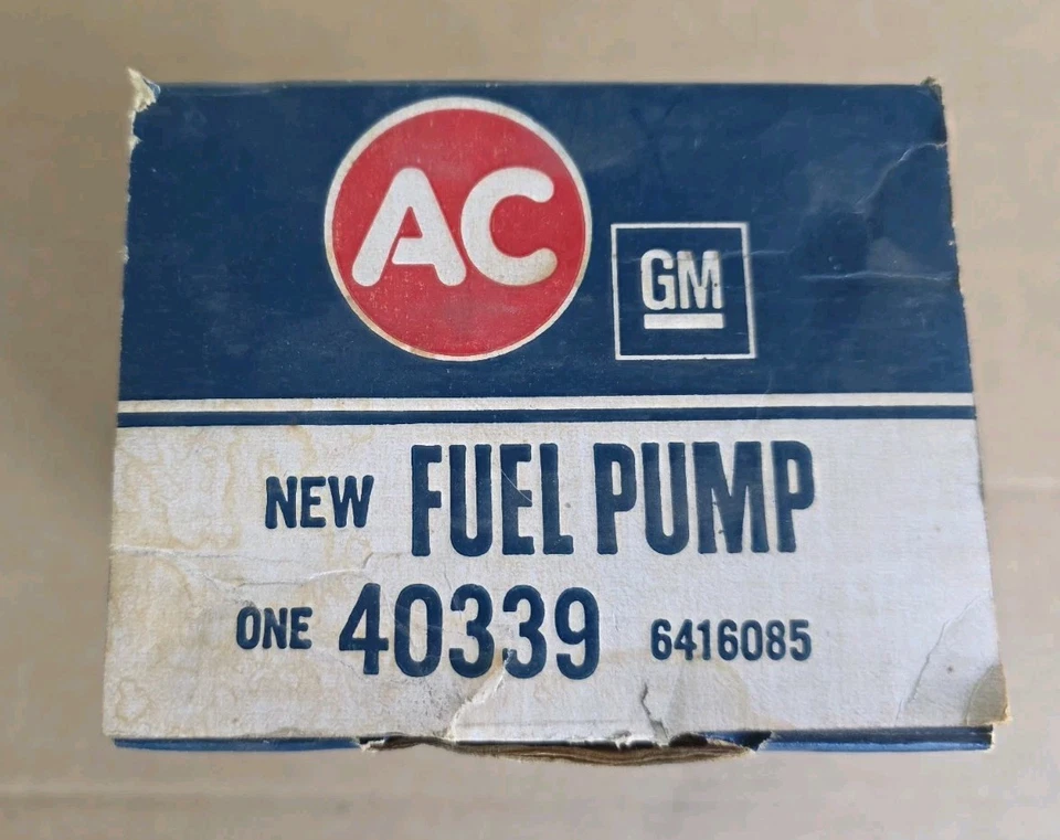 383 CHRYSLER,PLYMOUTH,DODGE Fuel Pump AC Delco  #40339  361,413,440 Eng 1958-71 - Image 3 of 3