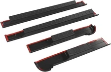 PIT66 Armor Rocker Panels Compatible with 2007-2013 Chevy Silverado 1500 Extende