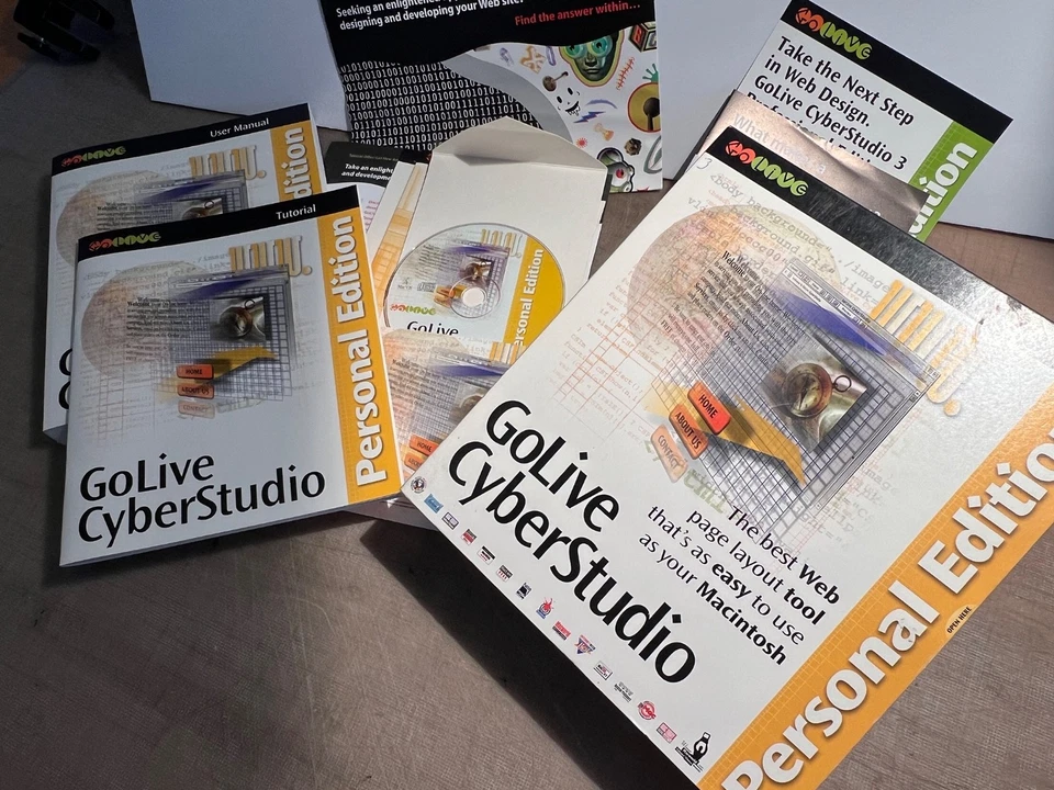 GoLive Cyberstudio Personal Edition, Vintage 1998 for Macintosh - Image 2 of 4