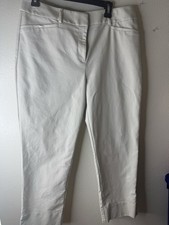 Loft Beige Capris Size 12 Curvy
