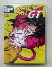 Dragon Ball GT: Complete Series EPISODES 01-64 MOVIE DVD, 2010, 10-Disc Set 