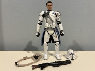 Star Wars 3.75  Hasbro Clone Sharpshooter Legacy Battlefront ll 30th AC Loose