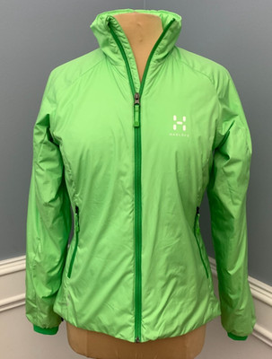 Haglofs Jacket Womens S Barrier III Puffer Packable Insulated Nylon Zip-Up
