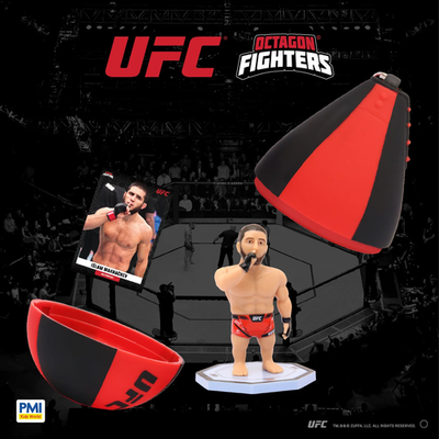 ISRAEL ADESANYA Middleweight UFC Octagon Fighters Speed Bag Figure