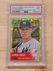 2022 Topps Chrome Platinum  Aaron Judge #200 Yellow RayWave Refractor /250 PSA 9