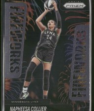 2025 Panini Prizm WNBA #7 Napheesa Collier Fireworks Minnesota Lynx
