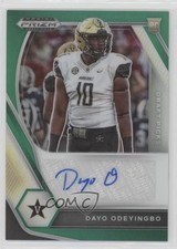 2021 Panini Prizm Draft Picks Green Dayo Odeyingbo #DPA-DAY Auto 2l4