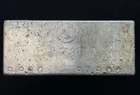 Vintage Very Rare Midland Processing MP Hand Poured 97.9 oz 99.9 Pure Silver Bar