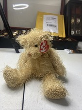 2002 TY Punkies "Frizzy" The Brown Bear 9 inch Plush Toy Animal R01