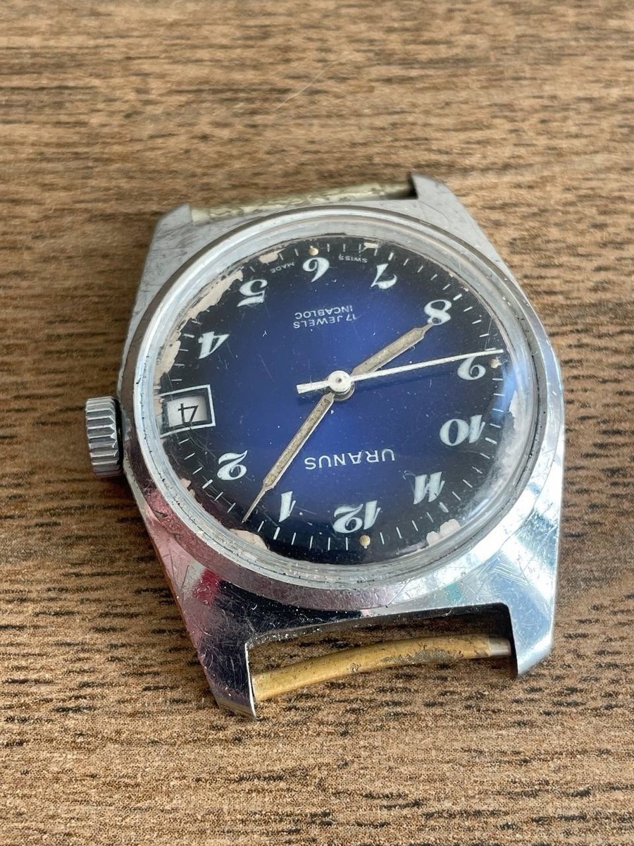 Vintage Mechanical Watch Uranus 17 Jewels (Swiss Made) | eBay