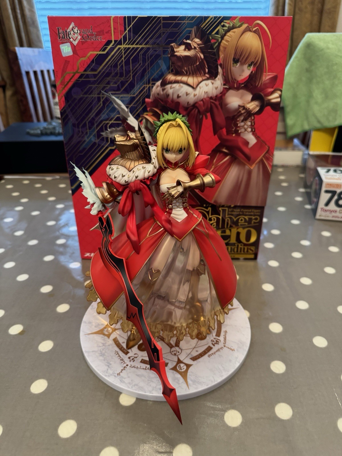 Figura más fuerte Fate/Grand Order Saber Nerón Claudio 3ª Ascensión escala 1/7