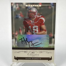 Hank Baskett 2006 Classics Rookie Auto Card #173 /999 NM Card Eagles RC. rookie card picture