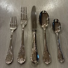 Christofle France Marly Silverware 5-piece Setting (8 Sets Available)