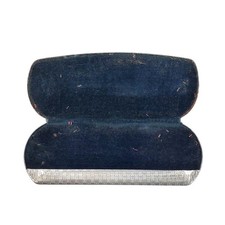 American Optical Aluminum Spectacles Glasses Case Vtg Cosplay 5.5"