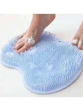 1PC Shower Foot Back Scrubber Massage Pad Body Bath Soft Brush Cleaning Bath UK