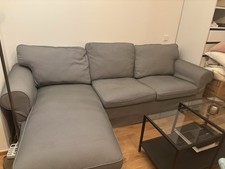 IKEA Ektorp 3er Sofa mit Recamiere