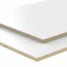 18mm Multiplex Platte Sperrholz Platten Zuschnitt Melamin beschichtet weiß