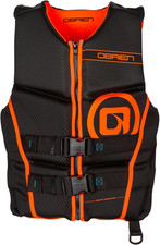 FLEX V-BACK LIFE JACKET  COAST GUARD APPROVED ADULT LIFE VEST WITH FLEX FIT