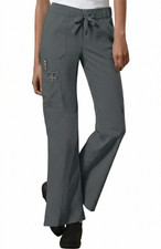 Pewter Cherokee Scrubs Workwear Core Stretch Drawstring Cargo Pant 24001 PWTW