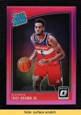 2018-19 Panini Donruss Optic Rated Rookie Pink Prizm 4/25 Troy Brown Jr READ 7zf