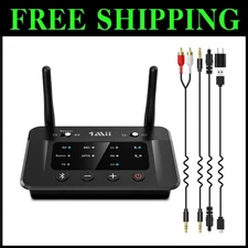 Wireless Audio Splitter with aptX Low Latency Technology