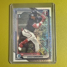 2024 Bowman - Chrome Prospects Byron Chourio #BCP-129 Mojo Refractor (RC)