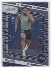 #174 2024 Absolute BASE | Adisa Isaac RC Baltimore Ravens