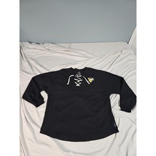 Fanatics Men's Black Pittsburgh Penguins Lace Up Long Sleeve Size XL