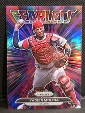 2022 Panini Prizm Fearless Yadier Molina #FL-10 St Louis Cardinals