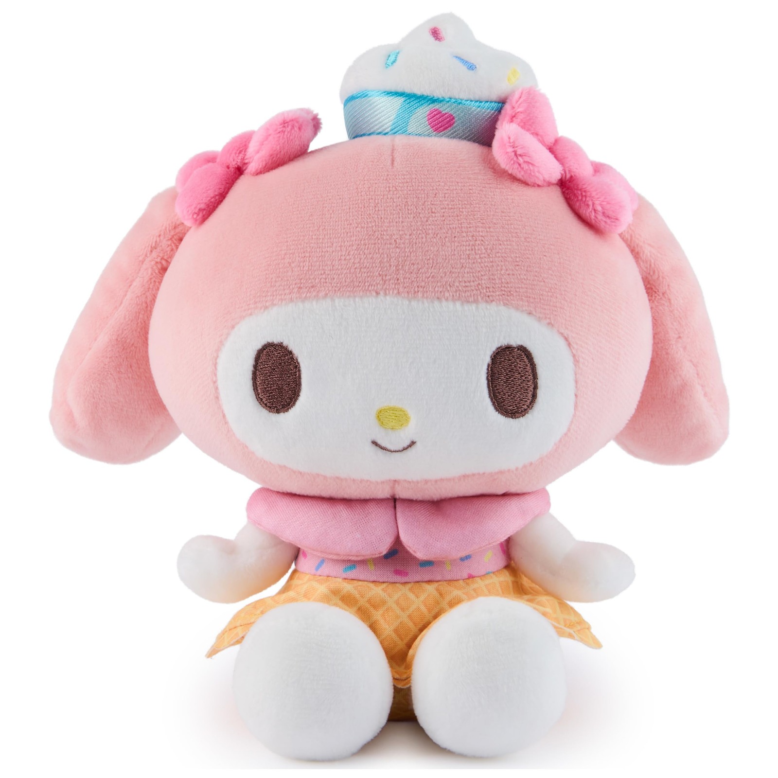 GUND Sanrio Hello Kitty and Friends My Melody Ice Cream Plush, Stuffed Animal