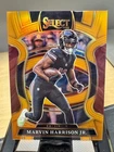 2025 Panini Select Football Orange Shock Marvin Harrison Jr. #22